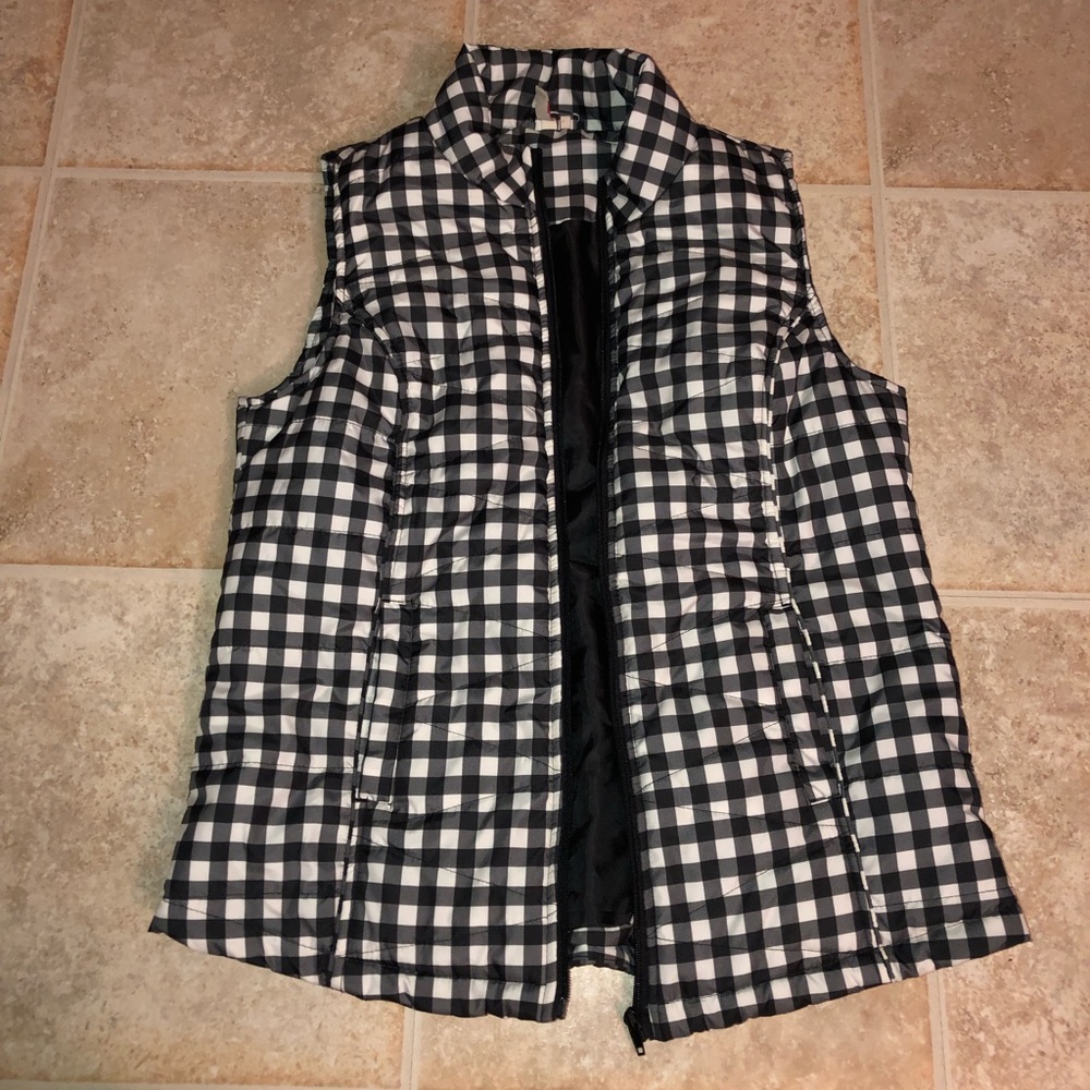 Red Camel Striped Vest
